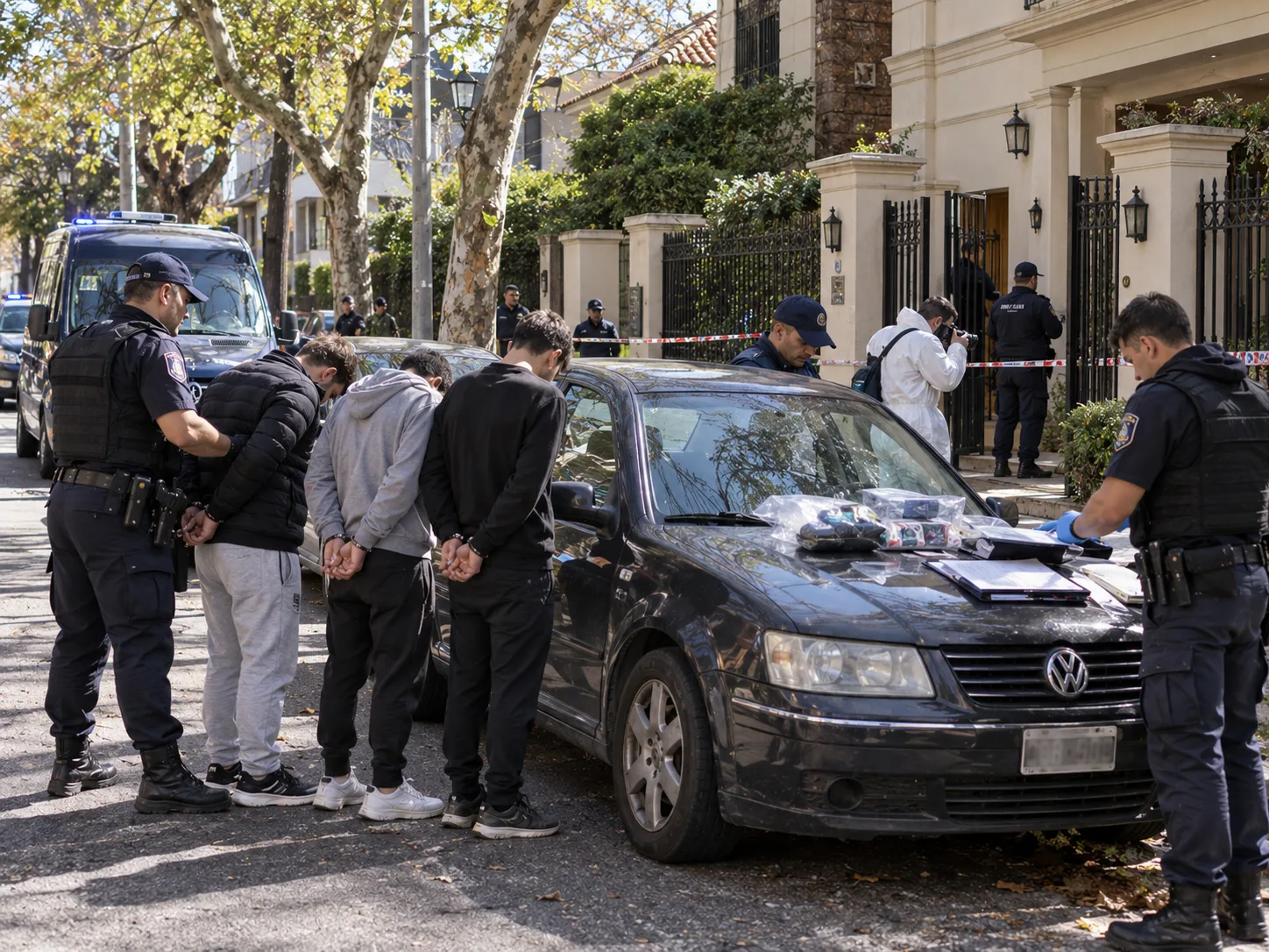 الشرطة تفكك عصابة اقتحمت منزل المحامي غييرمو كابانياس في سان إيسيدرو