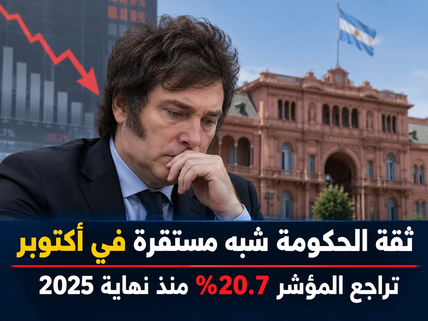 ارتفاع طفيف في مؤشر ثقة الحكومة في أكتوبر