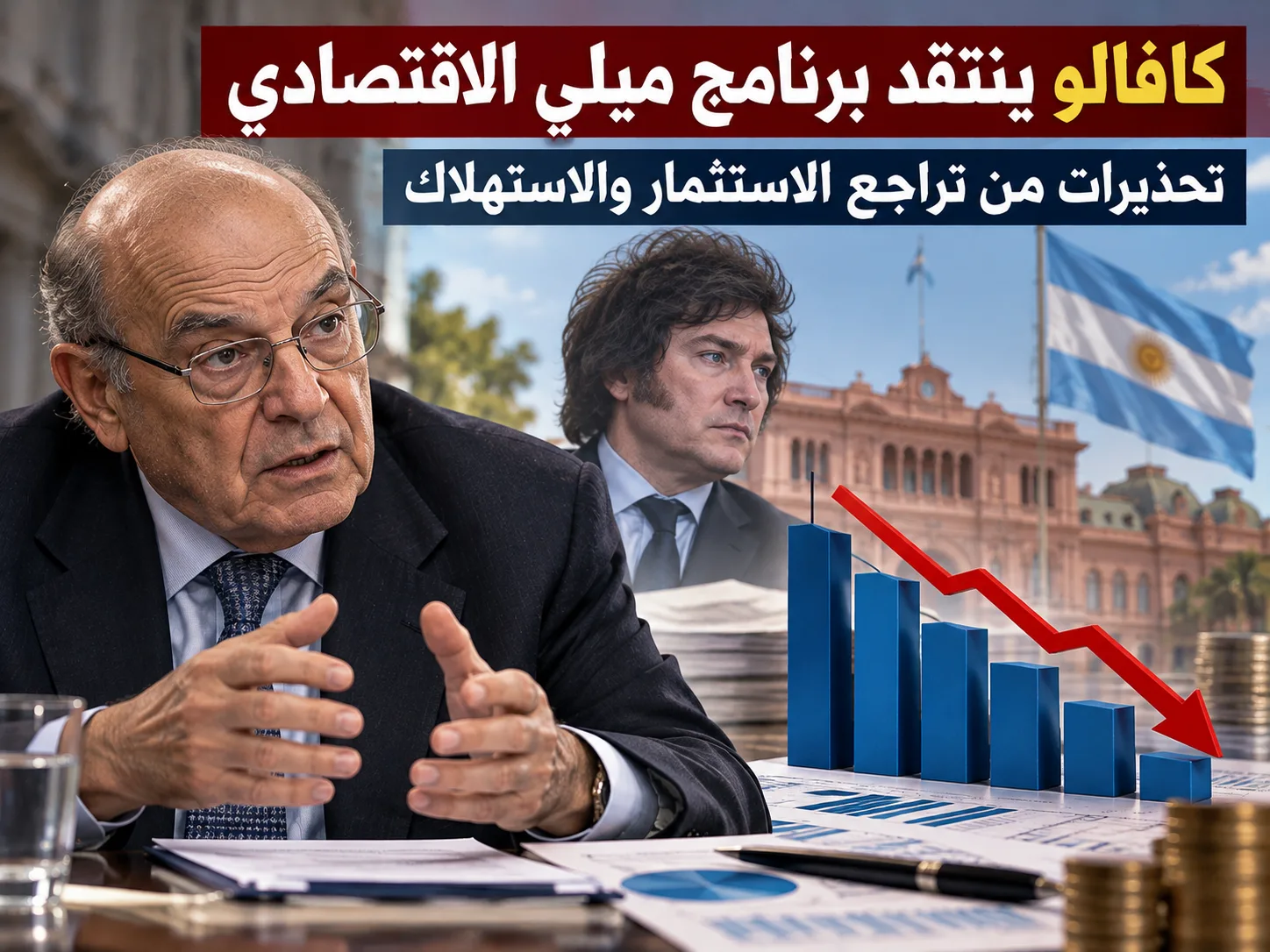كافالو ينتقد سياسات التعديل الاقتصادي في أرجنتين
