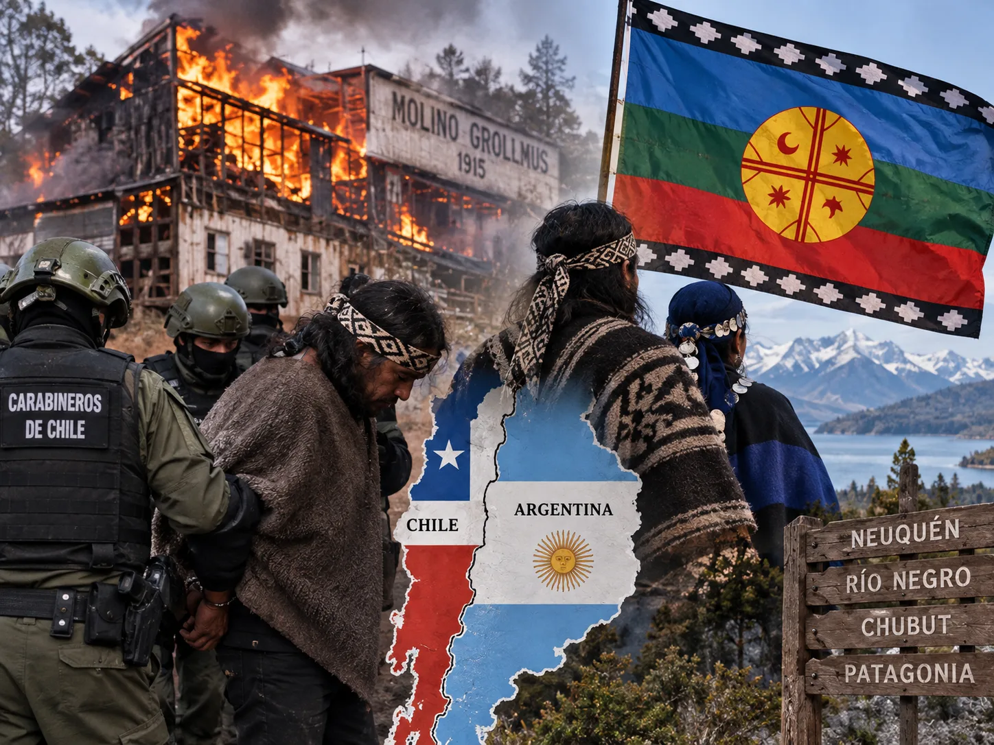 أكثر من ألف عام من السجن في تشيلي لمتورطين في هجوم مابوتشي.. ماذا عن المابوتشي في الأرجنتين؟