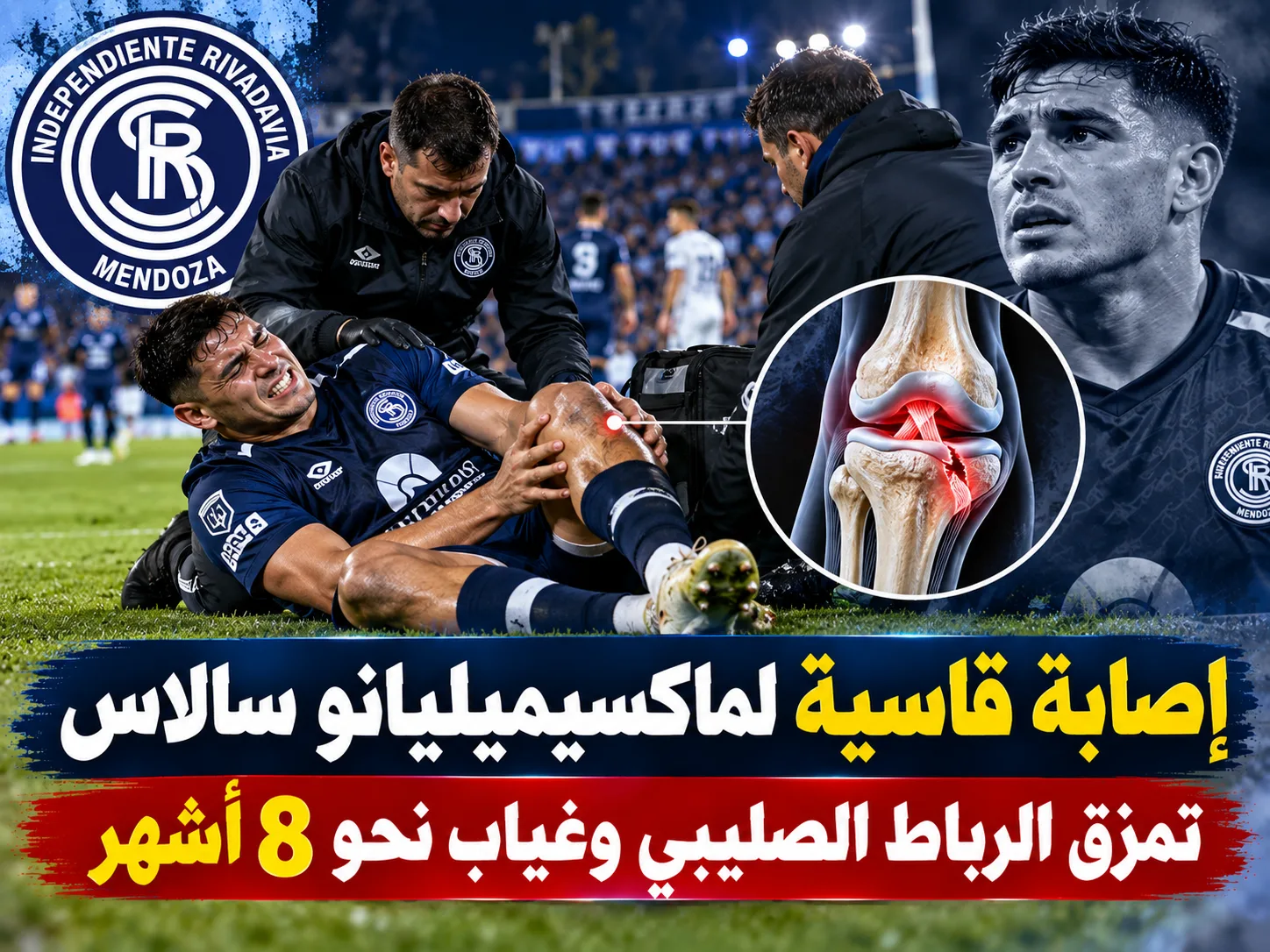 إصابة قوية تبعد ماكسي ساياس عن الملاعب 8 أشهر