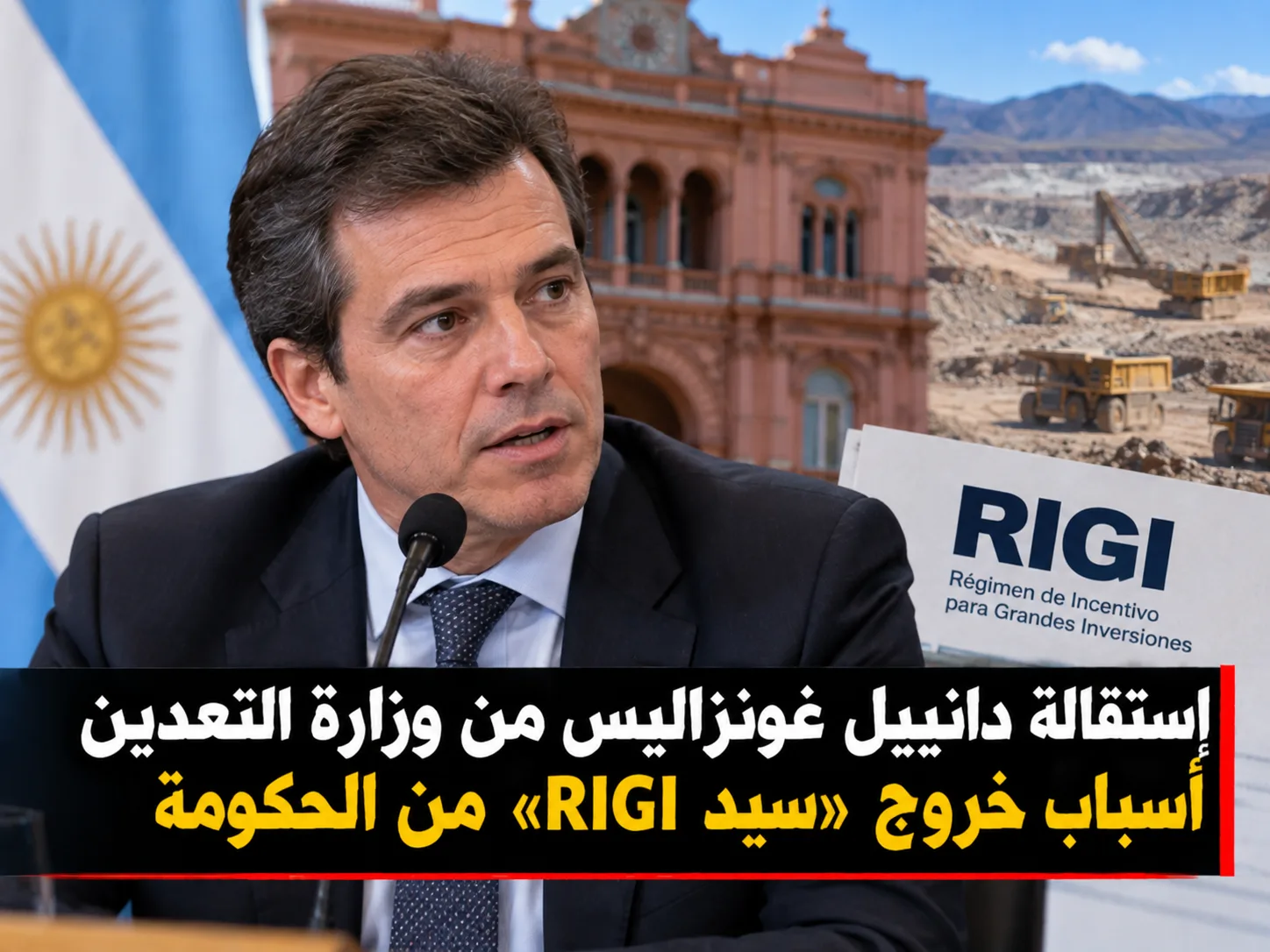 استقالة دانييل غونزالز من منصب تنسيق الطاقة والتعدين
